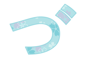 ひらがな飾り文字「づ」