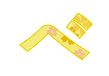 ひらがな飾り文字「べ」