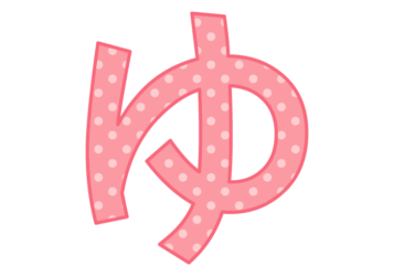 ひらがな飾り文字「ゆ」