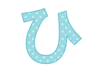 ひらがな飾り文字「ひ」