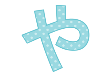 ひらがな飾り文字「や」