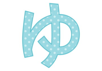 ひらがな飾り文字「ゆ」