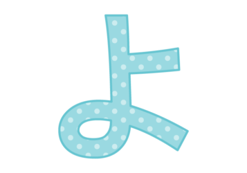 ひらがな飾り文字「よ」