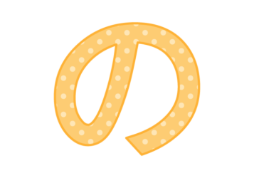 ひらがな飾り文字「の」