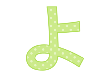 ひらがな飾り文字「よ」