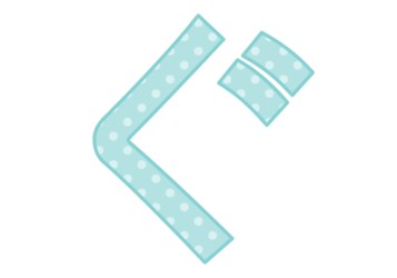 ひらがな飾り文字「ぐ」