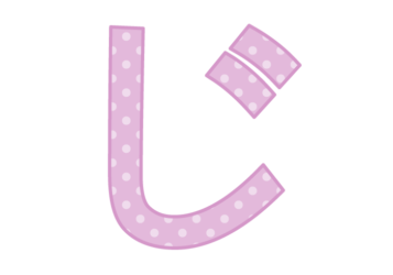 ひらがな飾り文字「じ」