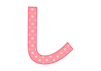 ひらがな飾り文字「し」