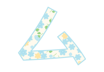 カタカナ飾り文字「ム」