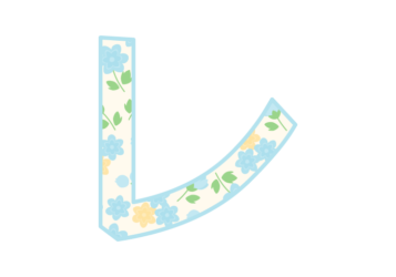 カタカナ飾り文字「レ」