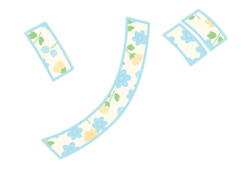 カタカナ飾り文字「ゾ」