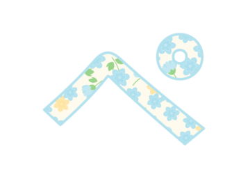 カタカナ飾り文字「ペ」