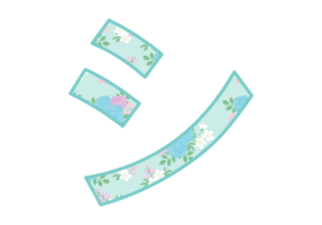 カタカナ飾り文字「シ」