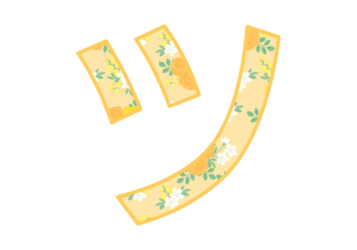 カタカナ飾り文字「ツ」