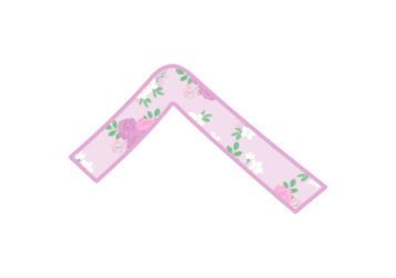 カタカナ飾り文字「ヘ」