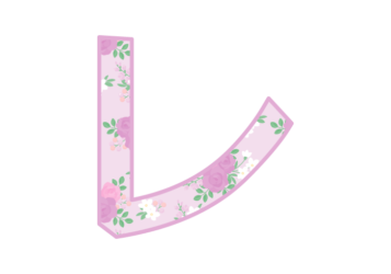 カタカナ飾り文字「レ」