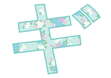 カタカナ飾り文字「ギ」