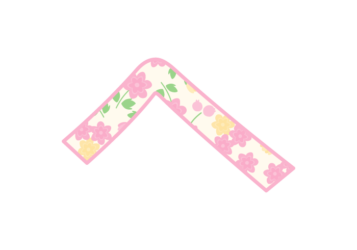 カタカナ飾り文字「ヘ」