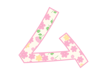 カタカナ飾り文字「ム」