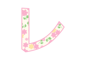 カタカナ飾り文字「レ」