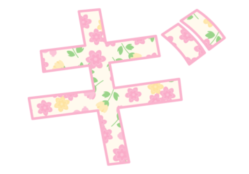 カタカナ飾り文字「ギ」