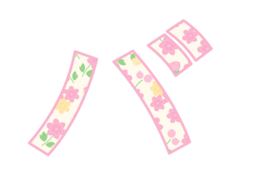 カタカナ飾り文字「バ」