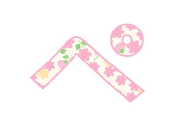 カタカナ飾り文字「ペ」
