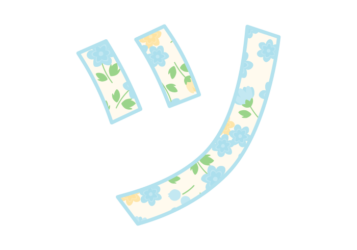 カタカナ飾り文字「ツ」