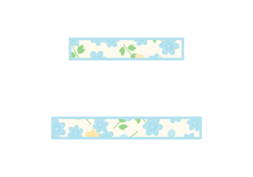 カタカナ飾り文字「ニ」