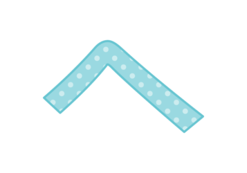 カタカナ飾り文字「ヘ」
