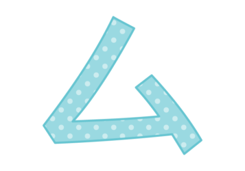 カタカナ飾り文字「ム」