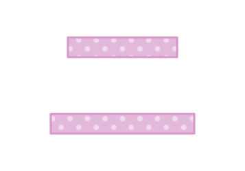 カタカナ飾り文字「ニ」