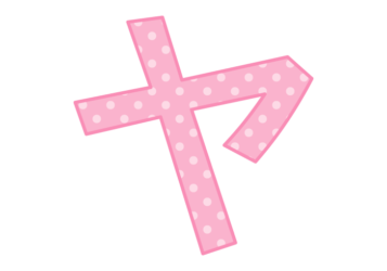 カタカナ飾り文字「ヤ」