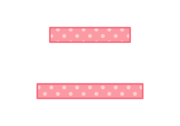 カタカナ飾り文字「ニ」