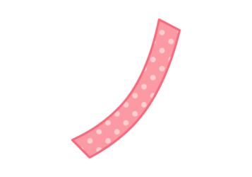 カタカナ飾り文字「ノ」