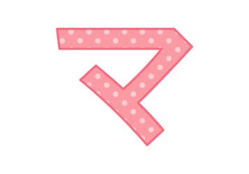カタカナ飾り文字「マ」