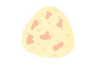 おにぎり（シャケ具材）