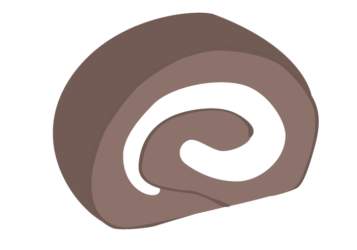 ロールケーキ（チョコレートロール）