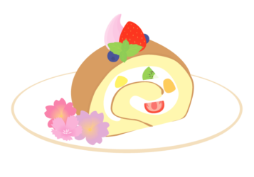 ロールケーキ（フルーツロール）