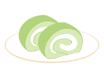 ロールケーキ（抹茶ロール）