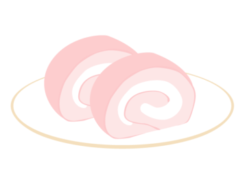 ロールケーキ（サクラロール）
