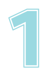 数字「1」
