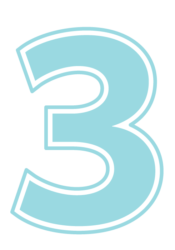 数字「3」