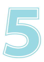 数字「5」