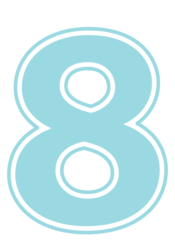数字「8」