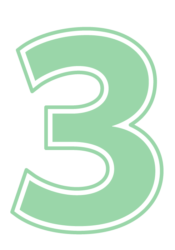 数字「3」