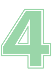 数字「4」