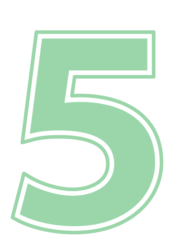 数字「5」