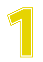 数字「1」