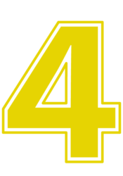 数字「4」